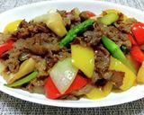 牛肉とパプリカの中華炒め作り方8写真