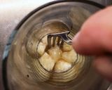 生の桃でアイス・ピーチ・メルバティー作り方5写真
