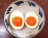 半熟煮卵☆和風ニンニク醤油味♪作り方4写真