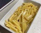 じゃがいもとインゲンの酢醤油きんぴら作り方2写真