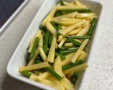 じゃがいもとインゲンの酢醤油きんぴら作り方3写真