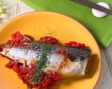 みりん干しで♪鯖のトマト煮作り方3写真