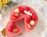 いちご感たっぷりチーズムースケーキ♡作り方25写真