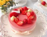 いちご感たっぷりチーズムースケーキ♡作り方26写真