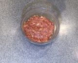 ラクックで！挽き肉入りズッキーニ ボード作り方3写真