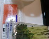 簡単！かいわれサーモンのレモンマスタード作り方1写真