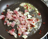 ほうれん草とコーンの塩焼きそば作り方3写真