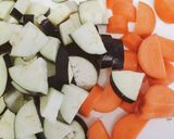 【美容】味噌ラタトゥイユ【野菜たっぷり】作り方1写真
