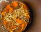 圧力鍋で、お肉とろとろビーフシチュー作り方3写真