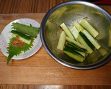 ヨウサマの減塩きゅうりの梅味噌胡麻和え作り方2写真