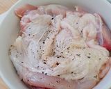 鶏もも肉のソテー メロンソース掛け作り方1写真