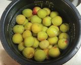 梅ジュース 炊飯器で保温作り方1写真