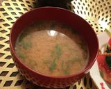 かたくて甘くない干し芋de⭐︎お味噌汁！作り方3写真