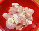 ガーリック香る鶏肉とトマトのオーブン焼き作り方2写真