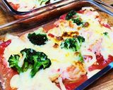 ガーリック香る鶏肉とトマトのオーブン焼き作り方6写真