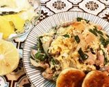 レモンとバジル！シチリア風の親子丼作り方9写真