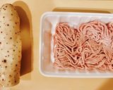 【コスパ最強】鶏ミンチのふわふわ山芋揚げ作り方1写真