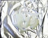 包み焼き用の簡単なアルミホイルの折り方作り方2写真