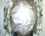 包み焼き用の簡単なアルミホイルの折り方作り方5写真