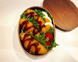 のっけ弁当2021.06.21鮭フライ作り方1写真