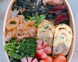 高校2年女子お弁当♥2021.06.21作り方1写真