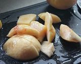 おうちカフェ★桃のジュース作り方1写真