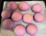 赤しそ色のあんぱん作り方9写真