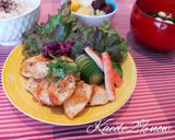 鶏胸肉のガリマヨおろしポン酢青紫蘇焼き作り方7写真