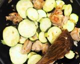 夏野菜たっぷり！鶏肉のトマト豆煮込み作り方7写真