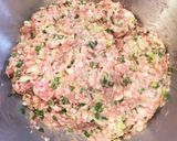オートミールで美味しい！羽根付き肉餃子作り方4写真