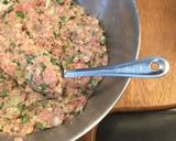 オートミールで美味しい！羽根付き肉餃子作り方5写真