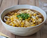 簡単♪もろこしうどん（あんかけ）／給食作り方5写真
