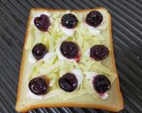 おしゃれカフェ風　チェリーピザトースト作り方4写真