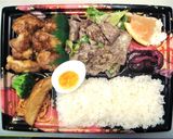 牛焼しゃぶサラダ＆チキンステーキのＷ弁当作り方5写真