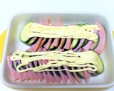 ハムとズッキーニのオーブン焼き作り方4写真
