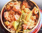 鶏ちゃん釜飯作り方12写真