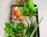 青唐辛子でグリーンカレーペースト作り方1写真