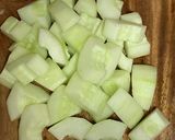 加賀太きゅうりのあんかけ煮作り方1写真