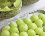 メロンたっぷりꕤふるふるムースケーキ作り方18写真