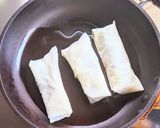 キャベツとサラダチキンのチーズ春巻き作り方6写真