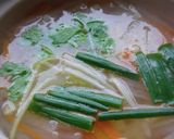 千切り野菜のしゃぶしゃぶ鍋作り方4写真