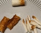 にらとちくわの辛子酢味噌かけ作り方3写真