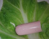 お魚ソーセージのロール白菜♪作り方2写真
