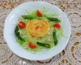 薄焼き卵で薔薇 ~茹で卵じゃ無いサラダも作り方8写真