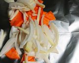 生鮭の野菜たっぷりホイル焼き作り方4写真