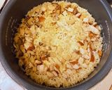 いぶりがっことチーズの燻製炊き込みご飯作り方5写真