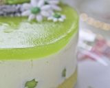 メロンたっぷりꕤふるふるムースケーキ作り方49写真