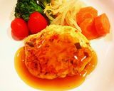 ヘルシー簡単豆腐ハンバーグ♪作り方7写真