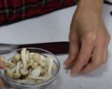 朝食に♪しめじとほうれん草の巣ごもり玉子作り方2写真