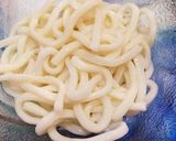 ゆかりのイブクロ　　温玉サラダうどん作り方3写真